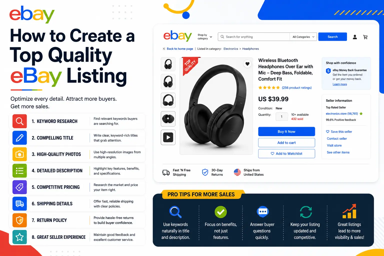 How to Create a Top Quality eBay Listing