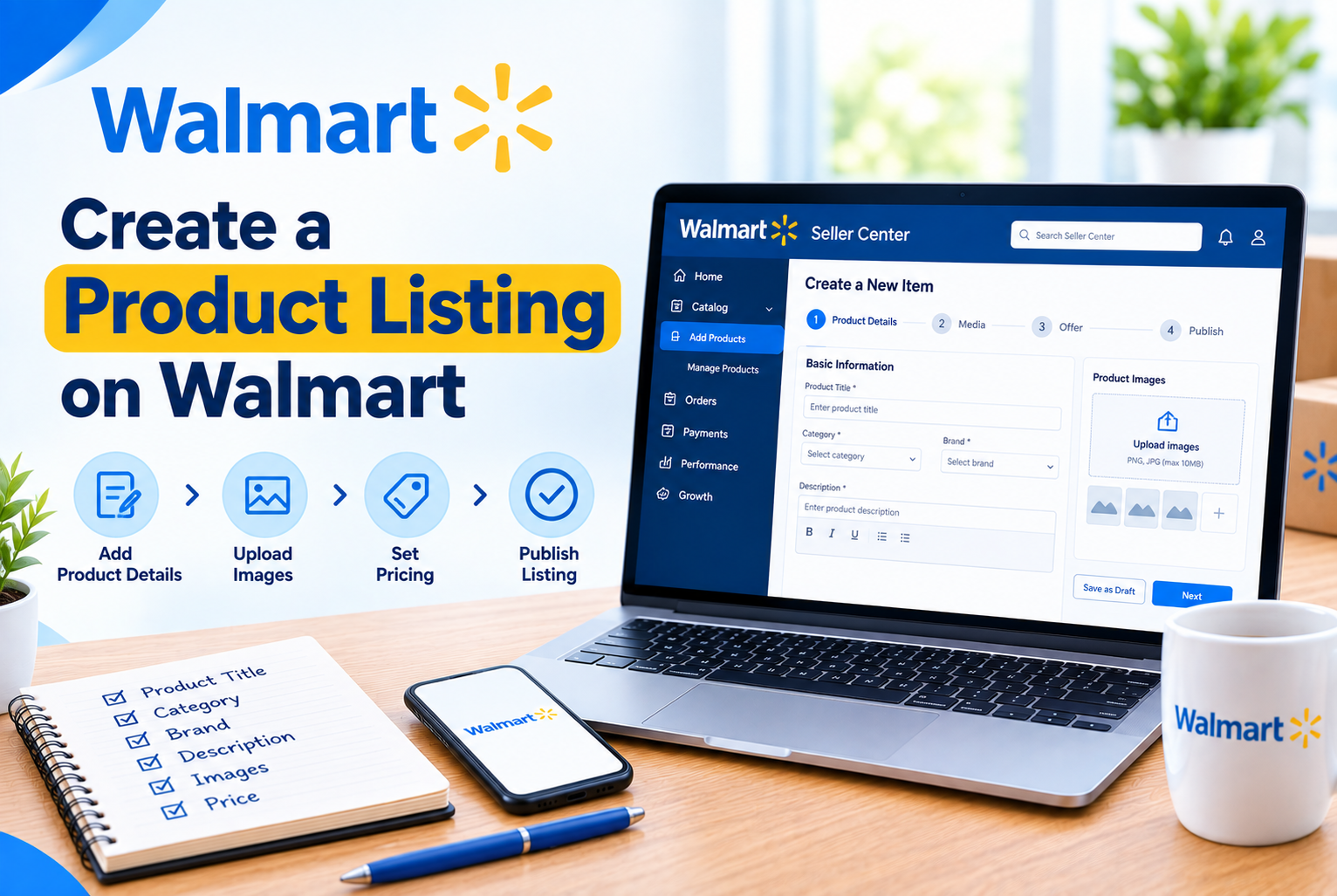 How to Create a Product Listing on Walmart Marketplace: Step by Step