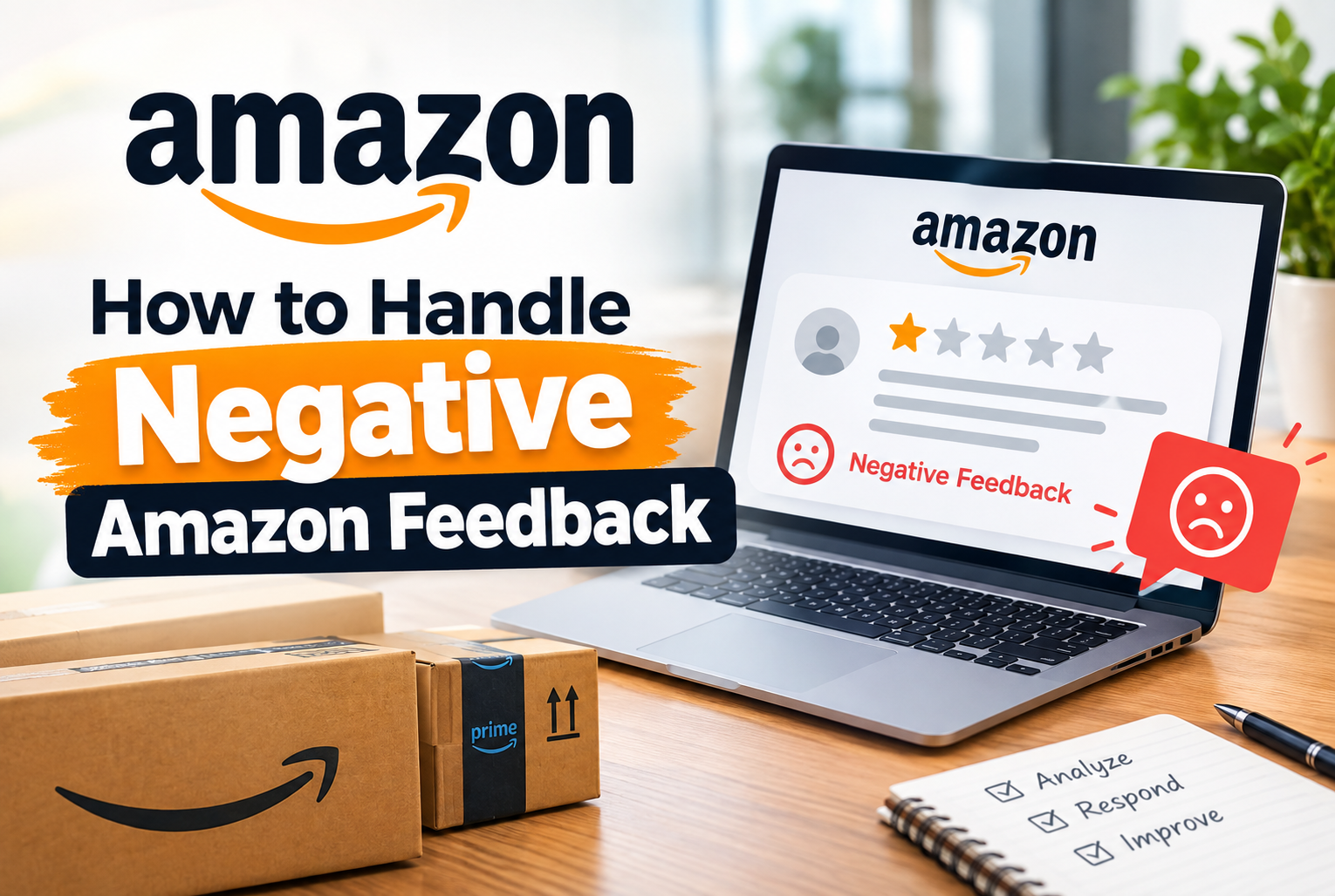 Dealing with Negative Feedback on Amazon: What Sellers Need to Know 