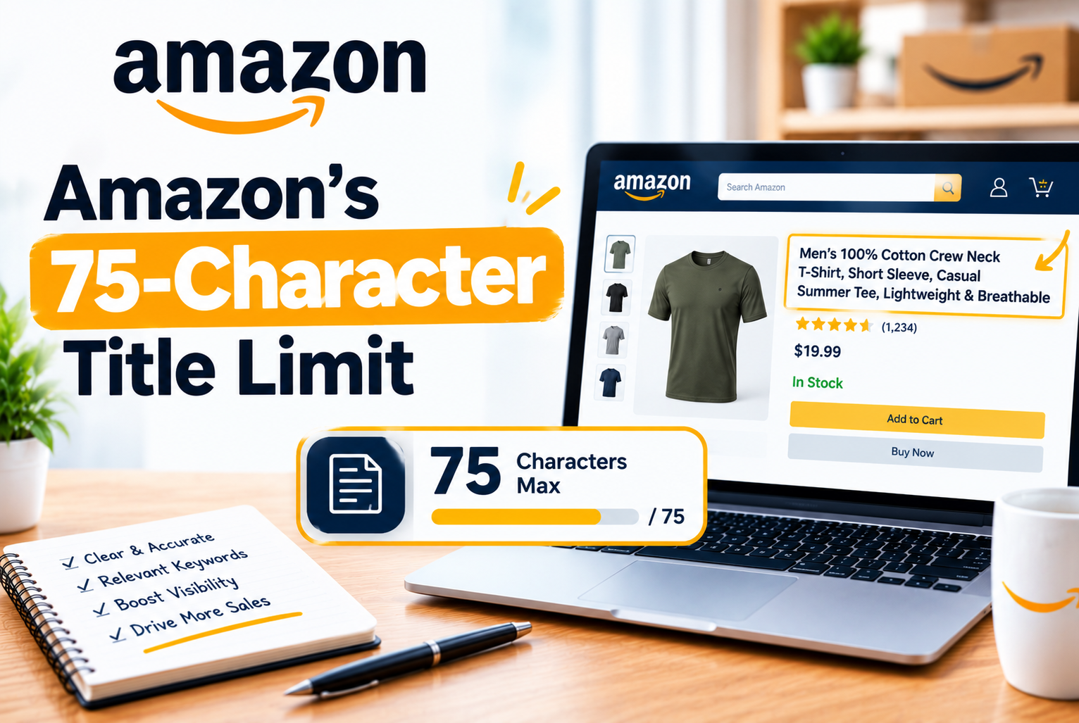 Amazon’s 75-Character Title Limit: How to Rewrite Your Listings Before Amazon Does It for You